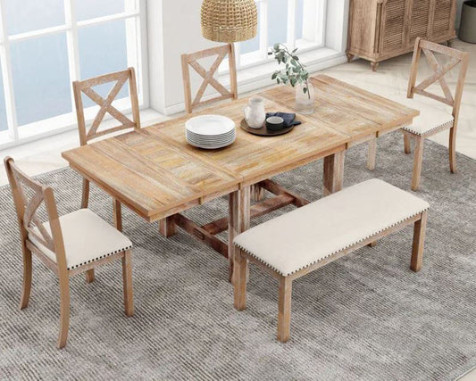 Extendable Dining Table Sets for 6: The Perfect Solution for Flexible Seating