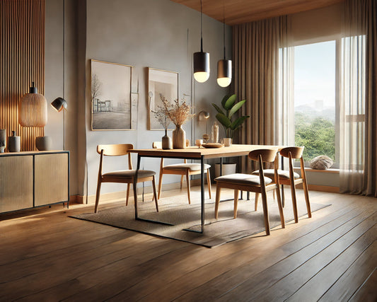 Material Matters: Wood, Glass, or Metal? Finding the Best Dining Table Set for 4