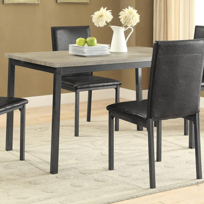 Coaster Rectangular 48-inch Composite Wood Dining Table