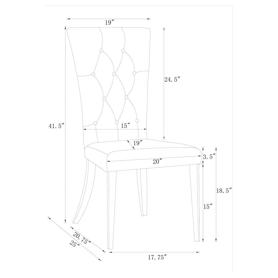 Coaster 5-piece Rectangular Dining Table Set