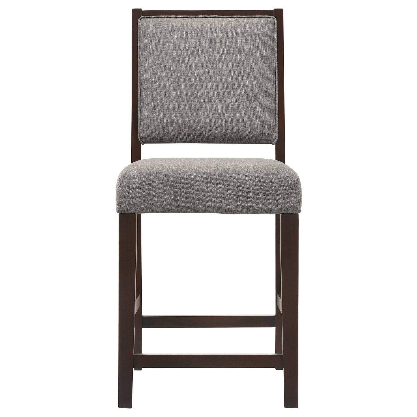 Coaster-  Bedford Fabric Upholstered Counter Chair Grey Set of 2