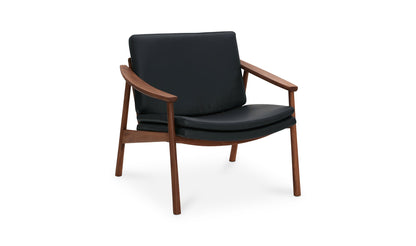 Moe's- Harlowe Leather Lounge Chair