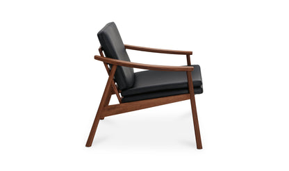 Moe's- Harlowe Leather Lounge Chair