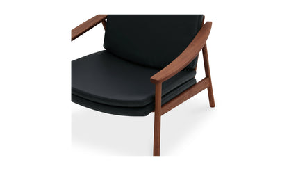 Moe's- Harlowe Leather Lounge Chair