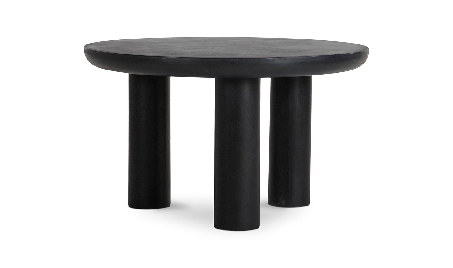 Moe's- Rocca Round Dining Table Black- ZT-1034-02-0