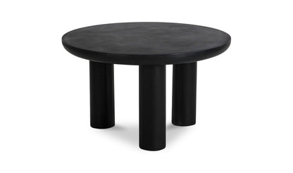 Moe's- Rocca Round Dining Table Black- ZT-1034-02-0