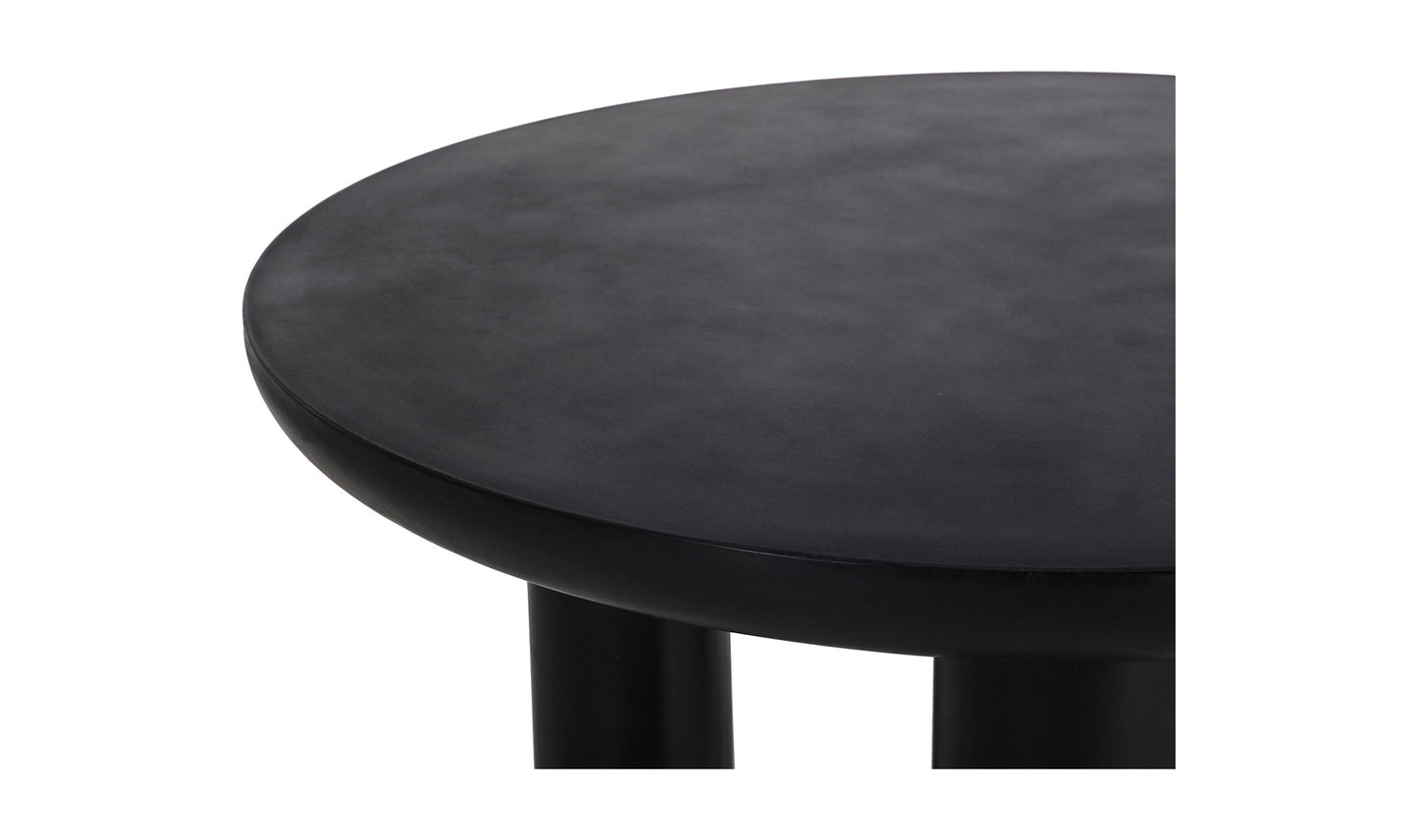 Moe's- Rocca Round Dining Table Black- ZT-1034-02-0