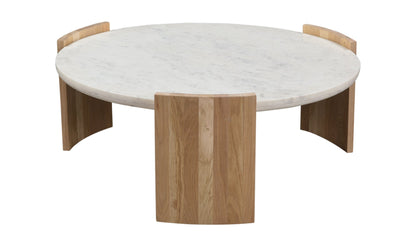 Moe's-Dala Marble Coffee Table White