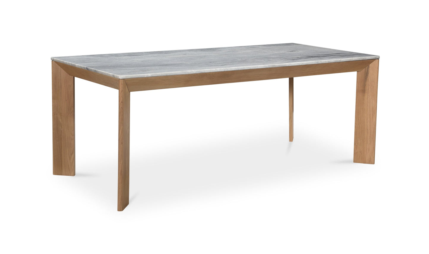 Moe's- Angle Marble Dining Table Rectangular Large