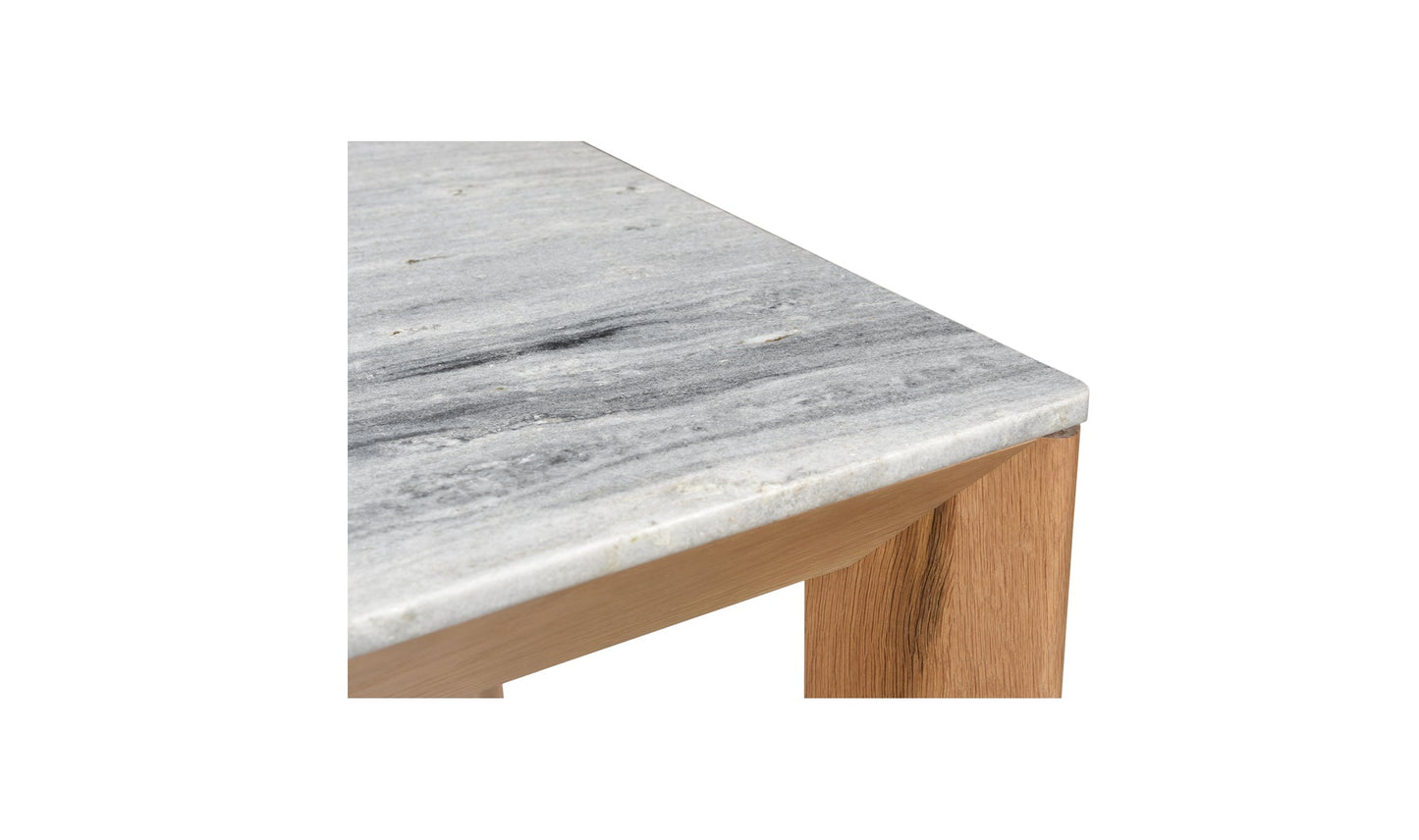 Moe's- Angle Marble Dining Table Rectangular Large