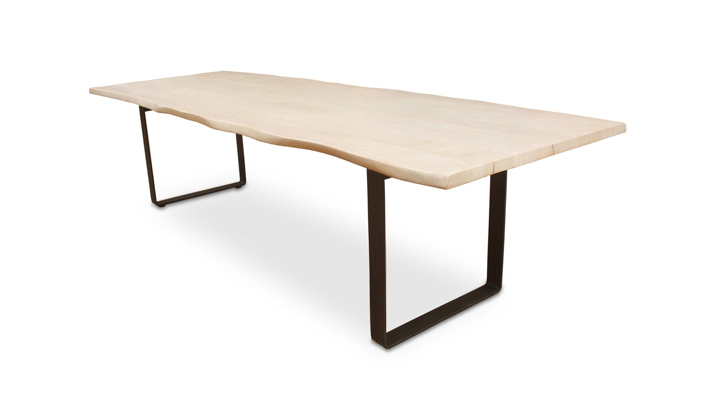 Moe's- Wilks Dining Table White- PP-1014-18-0