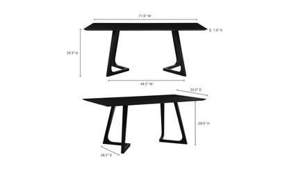 Moe's- Godenza Dining Table Rectangular