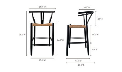 Moe's- Ventana Counter Stool