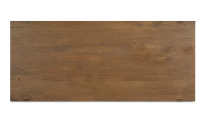 Moe's- Workshop Dining Table Vintage Brown- JD-1084-03