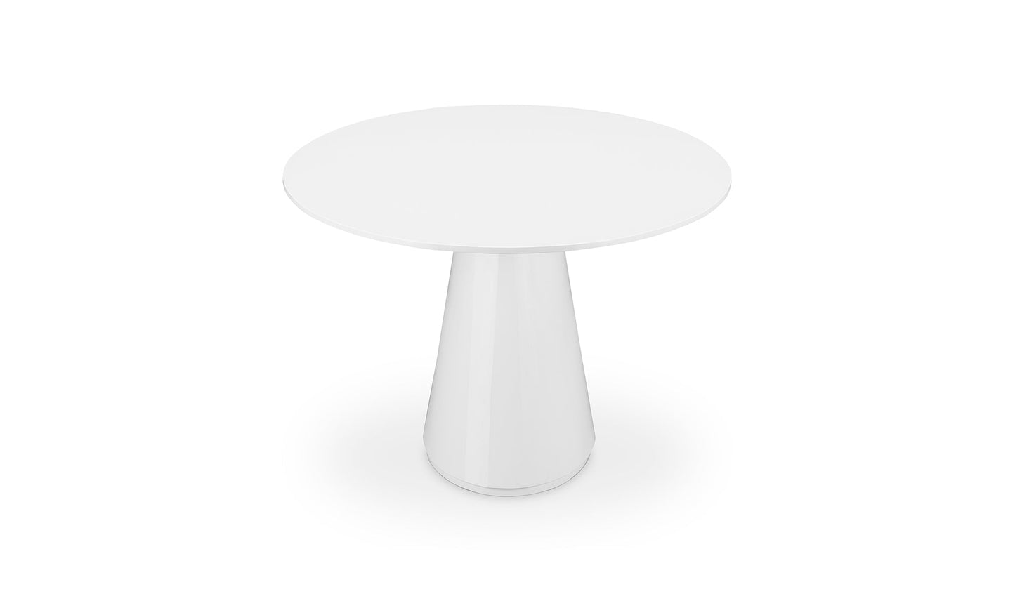 Moe's- Otago Oval Dining Table White- KC-1007-18-0