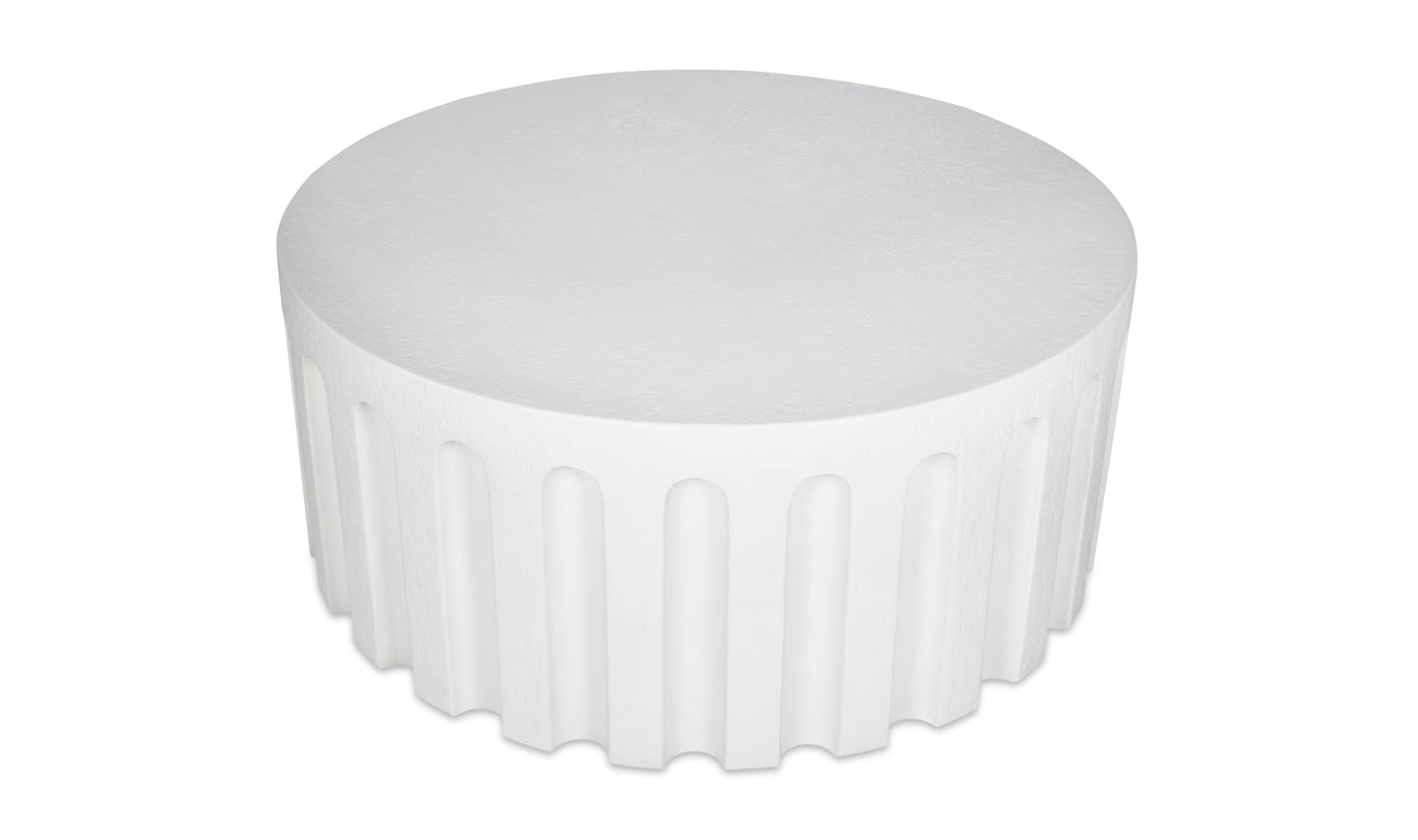 Moe's-Eris Outdoor Coffee Table White