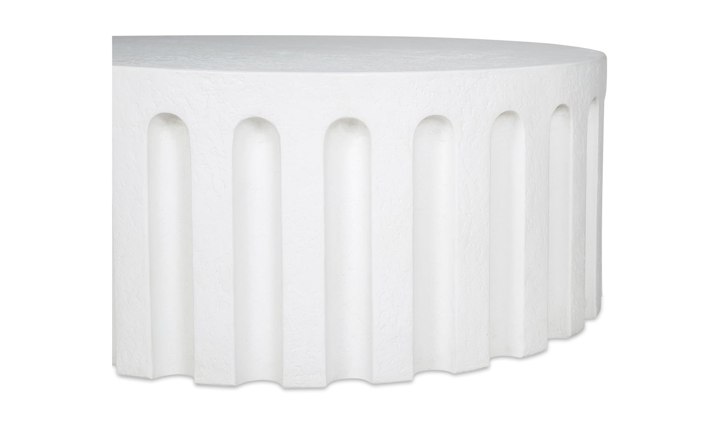 Moe's-Eris Outdoor Coffee Table White