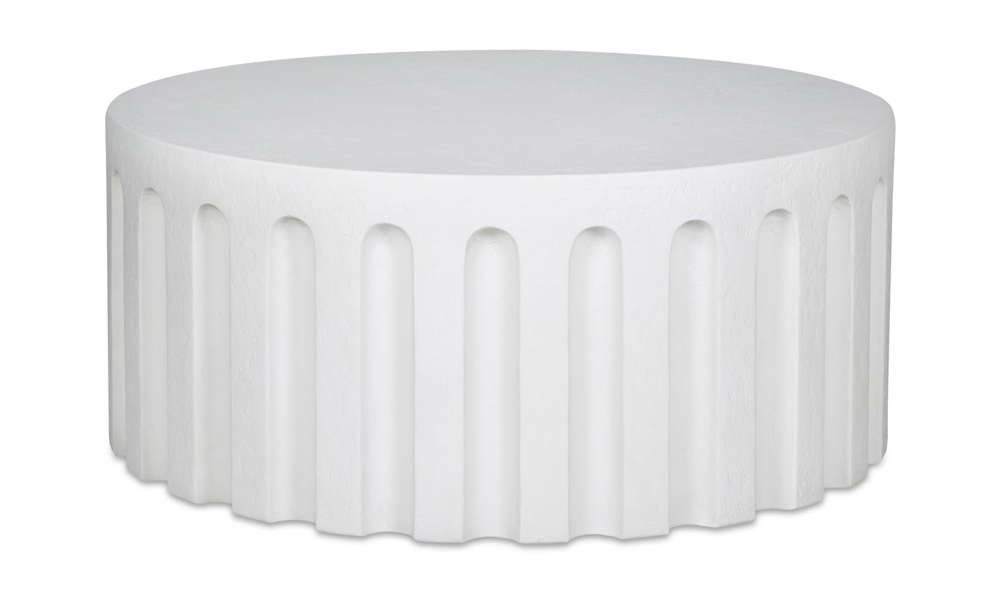 Moe's-Eris Outdoor Coffee Table White