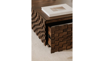 Moe's-Easton Storage Coffee Table Brown