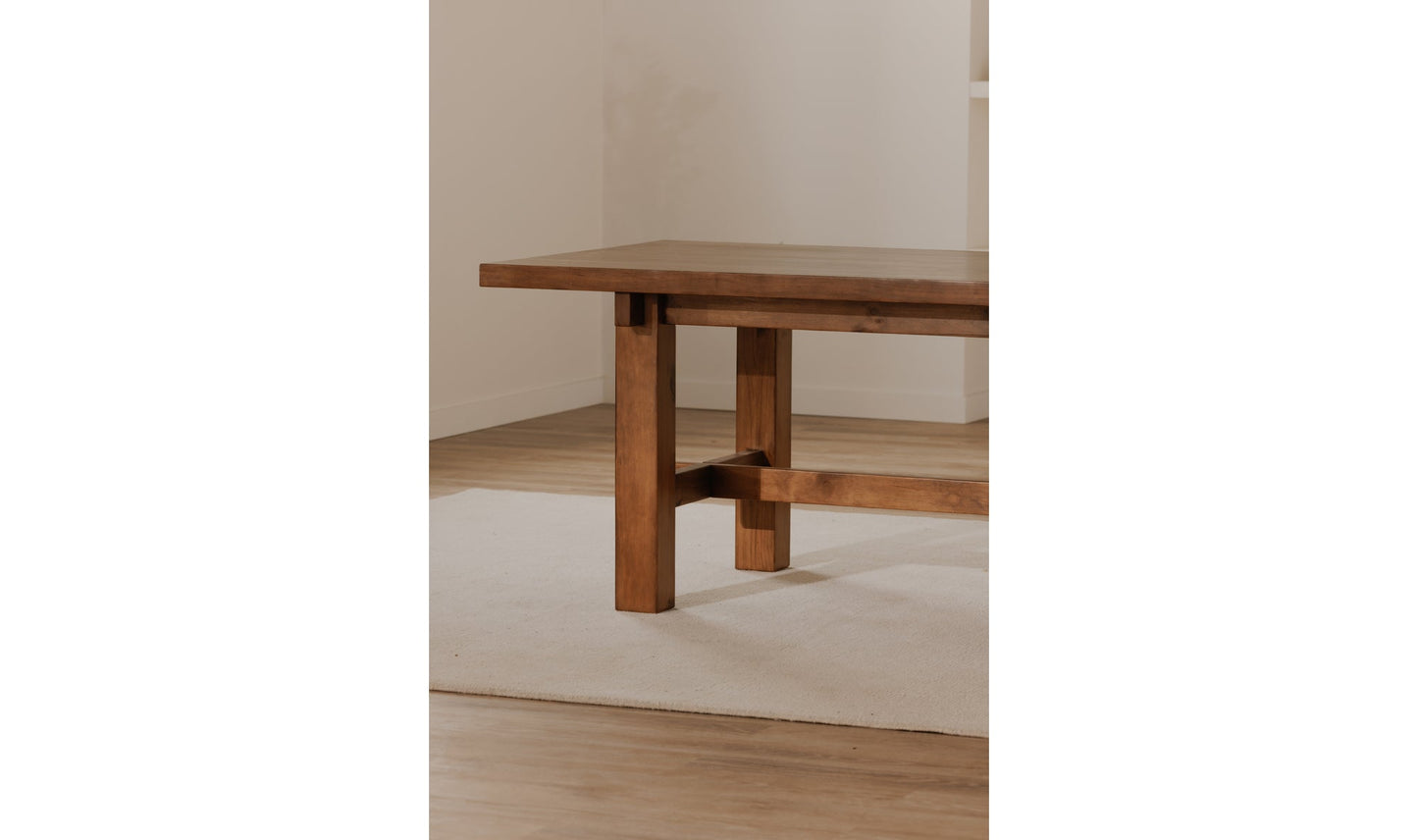 Moe's- Mikoshi Dining Table Vintage Brown