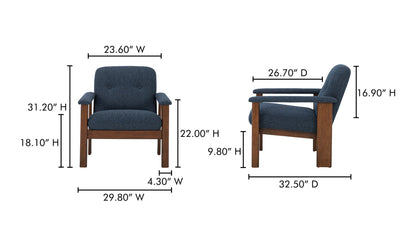 Moe's- Parker Lounge Chair