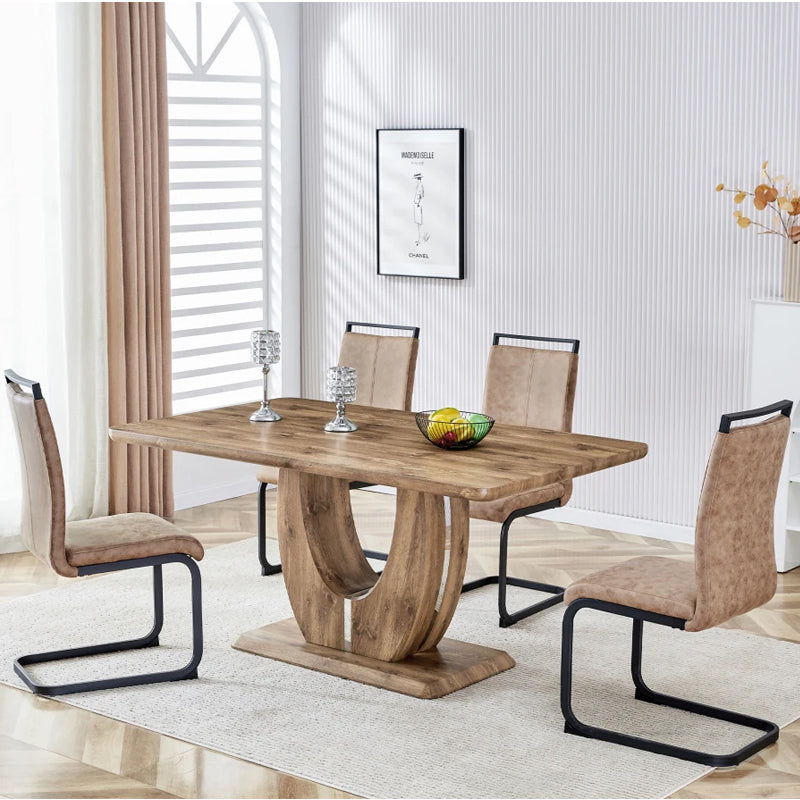 Luxurious Dining Table Set for 4