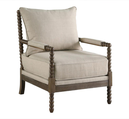 Coaster Upholstered Bobbin Accent Chair