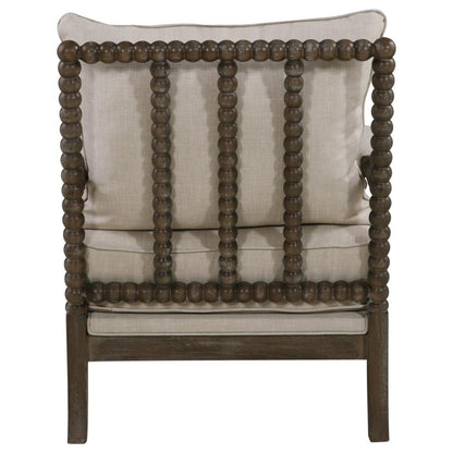 Coaster Upholstered Bobbin Accent Chair