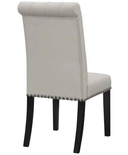 Alana Velvet Upholstered Dining Side Chair (Set of 2)