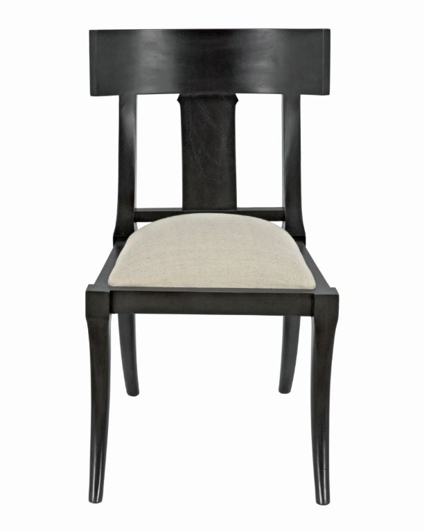 Noir -Athena Side Chair Pale