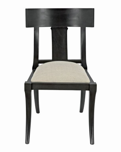 Noir -Athena Side Chair Pale