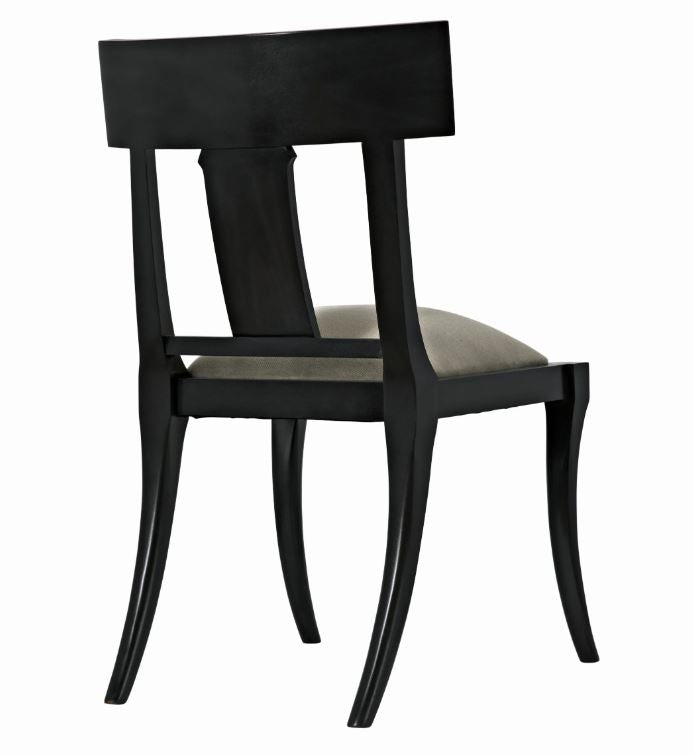 Noir -Athena Side Chair Pale