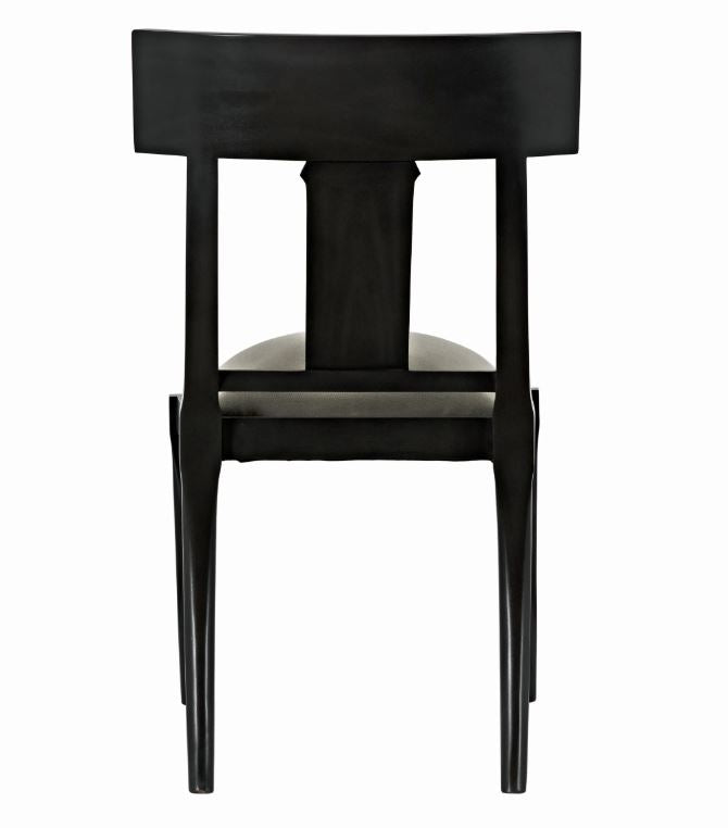 Noir -Athena Side Chair Pale