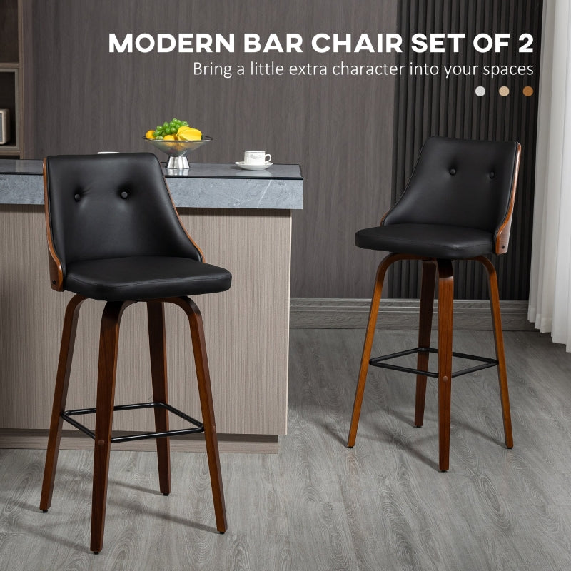 Stylish Seating Solutions: Bar Height Bar Stools with Backs Set of 2