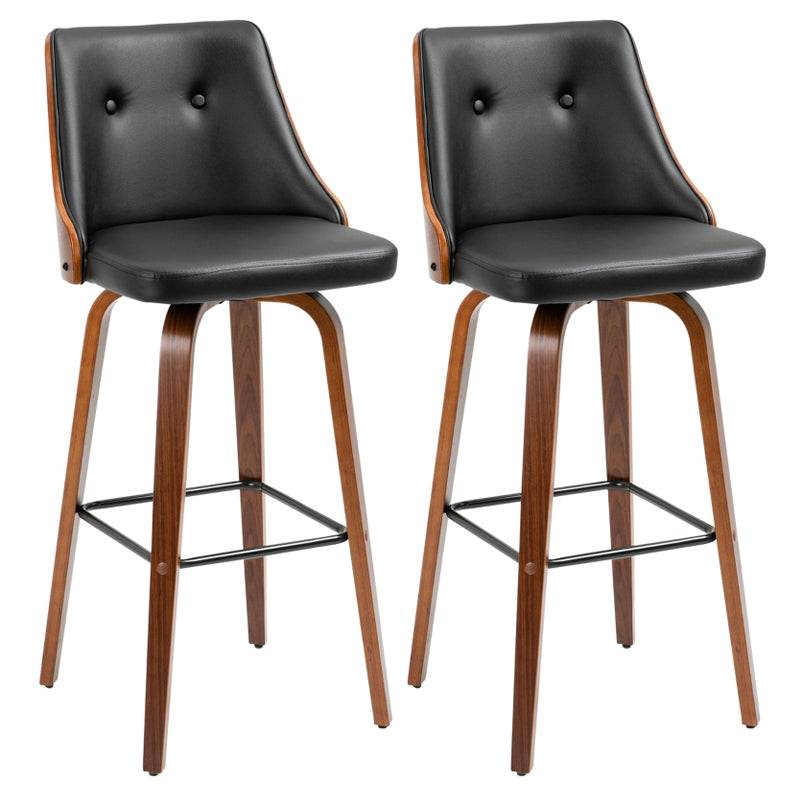 Stylish Seating Solutions: Bar Height Bar Stools with Backs Set of 2