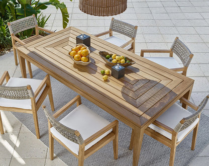 Universal Furniture- Coastal Living Outdoor Chesapeake Rectangle Dining Table U012652