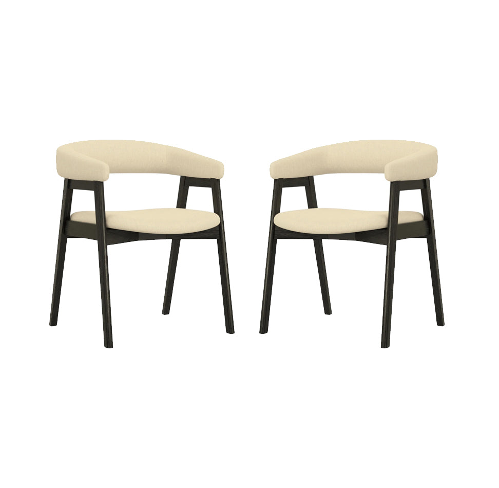 Alpine-Cove Curved Back Side Chairs Set of 2