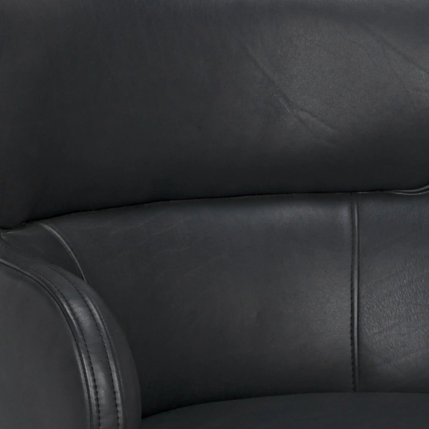 Noir -Syble Leather Chair