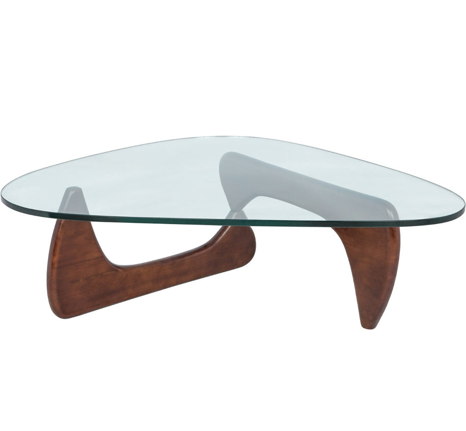 LeisureMod Glass Coffee Table