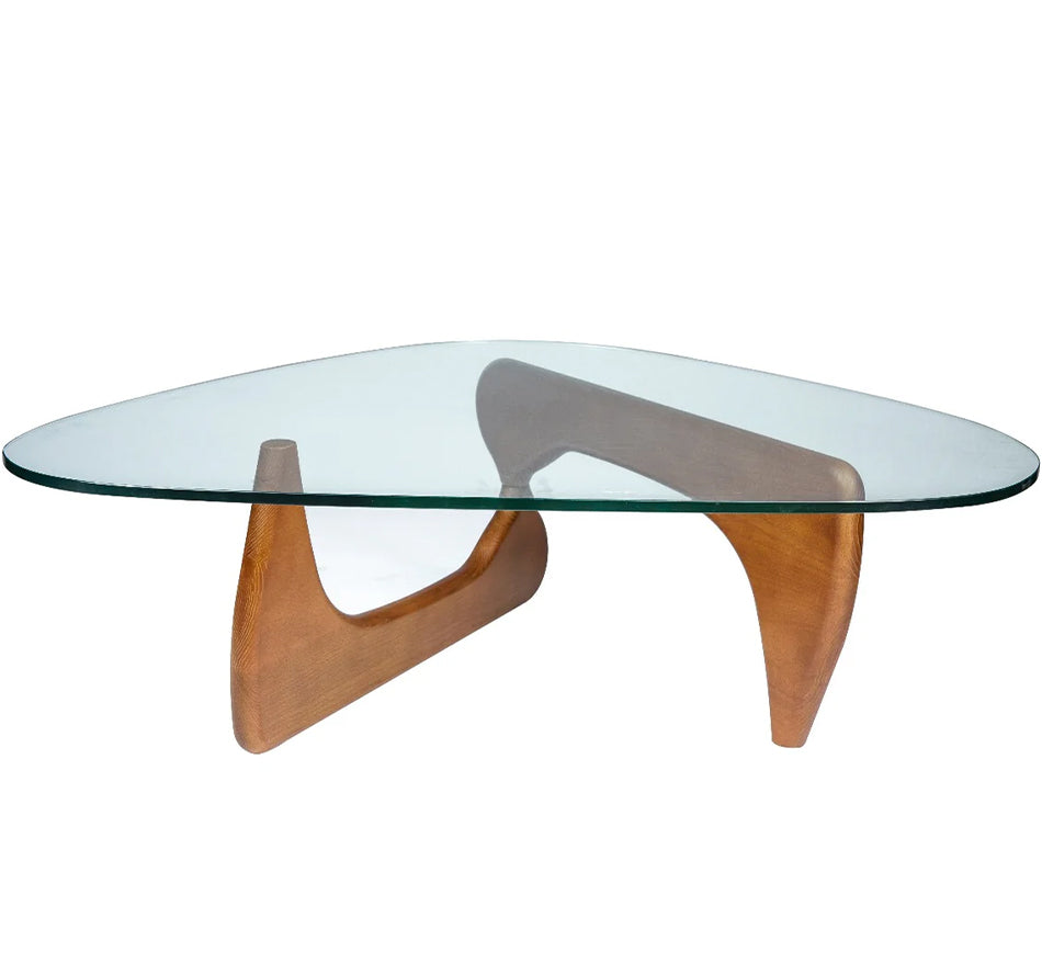 LeisureMod Glass Coffee Table