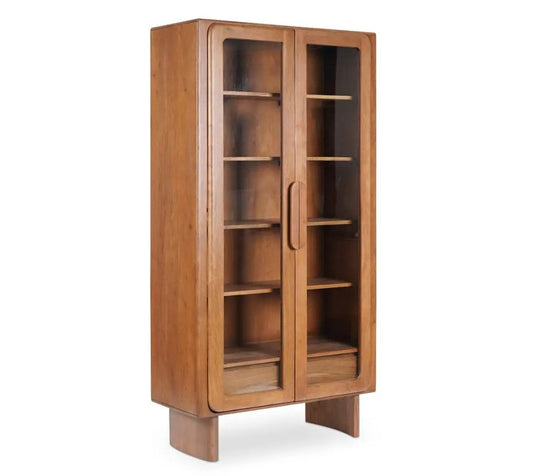 Moe's-Orson Tall Cabinet Brown