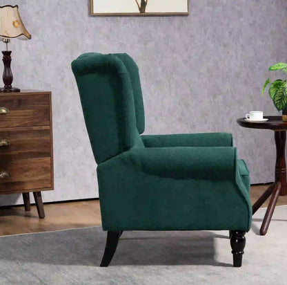 Button-Tufted Accent Chair