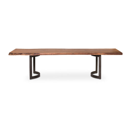 Moe's- Bent Dining Table Large Light Brown- VE-1000-03-0