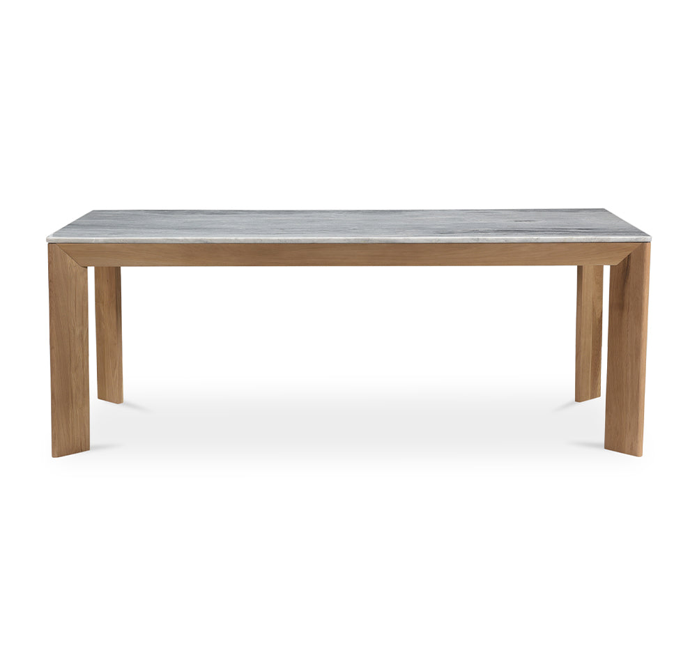 Moe's- Angle Marble Dining Table Rectangular Large