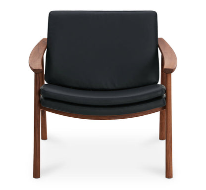 Moe's- Harlowe Leather Lounge Chair