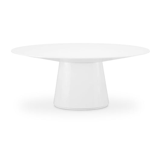 Moe's- Otago Oval Dining Table White- KC-1007-18-0